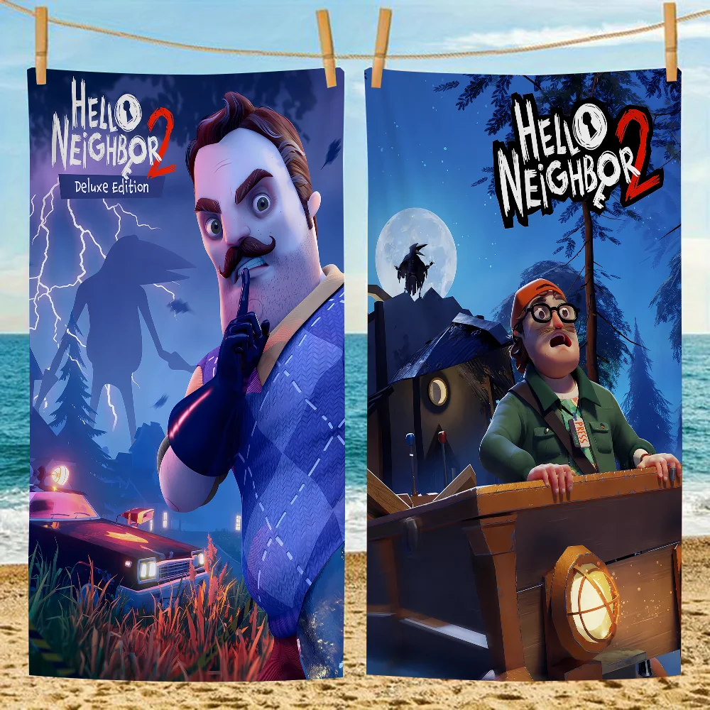 منشفة شاطئ سريعة الجفاف مخصصة ، مناشف حمام ملونة للفتيات ، خالية من الرمال ، سريعة الجفاف ، اليوغا ، سبا ، صالة ألعاب رياضية ، حمام سباحة ، مرحبا إن-جار 2 #1