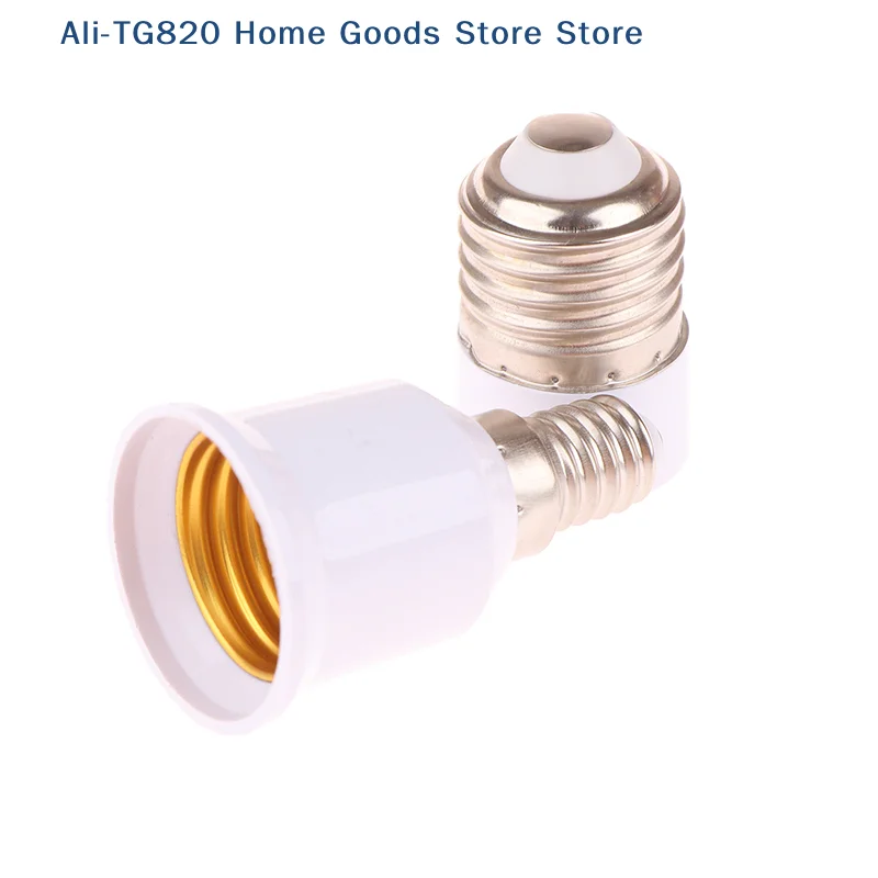 

[TG820]1Pc LED Bulb Converter E14 To E27/E27 To E14 Lamp Bulb Base Holder E14 Female E27 Male Adapter Conversion Socket Adapter