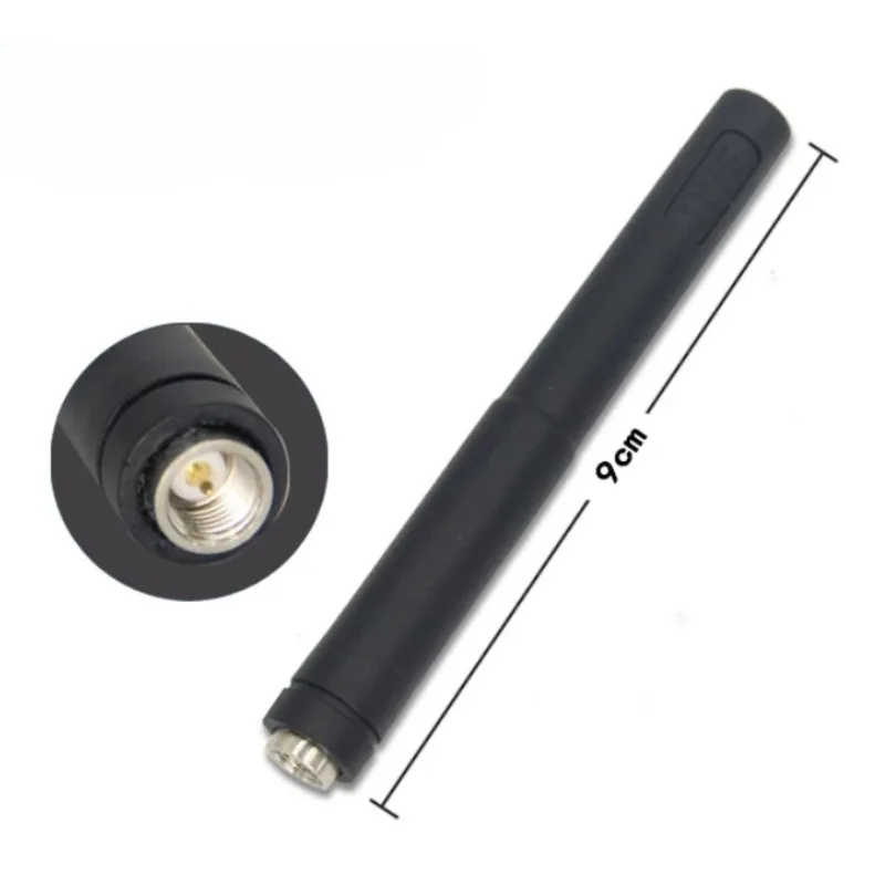Antena uhf 400-470mhz de 9cm para hyt hytera pd600 pd660 pd680 pd685 pd665 pd605 pd682 pd602 pd606 pd686 x1p x1e rádio em dois sentidos
