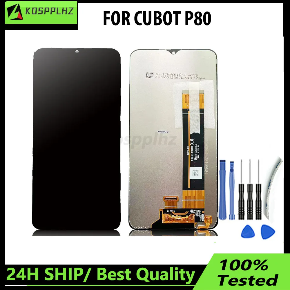 6.58Inches P80 Replacement For CUBOT P80 LCD Display Touch Screen Digitizer Assembly +Tools