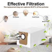 A99G-Dust Bag Set(3-Pcs) For Xiaomi Robot Vacuum Cleaner X10+ For Mijia Omni 1S B101CN/Dreame S10 S20 Pro X10 L10 L10S Accessory