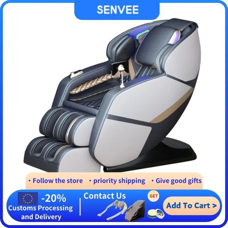 

Luxury Zero Gravity Chair Massage 3d Kneading Tapping Rolling Heat Therapy Full Body Massage Chair China Export Massage Chair