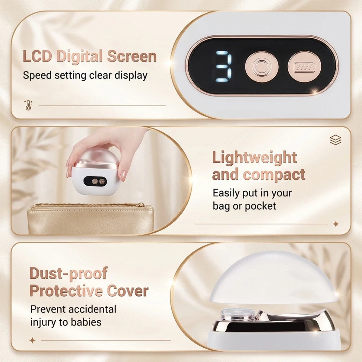 Pemotong Kuku Elektrik 2-in-1  - Baby Nail Trimmer Electric ulasan dan harga