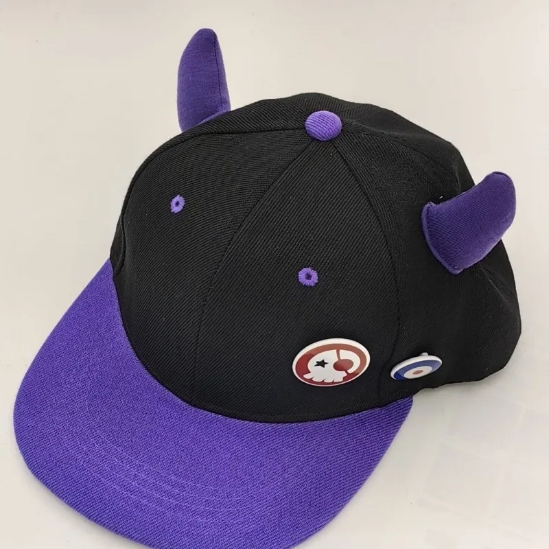 

New Century Gospel War Anime Peripheral Asuka Hat EVA Hat American Cute Asuka Badge Same Style Baseball Hat Cartoon