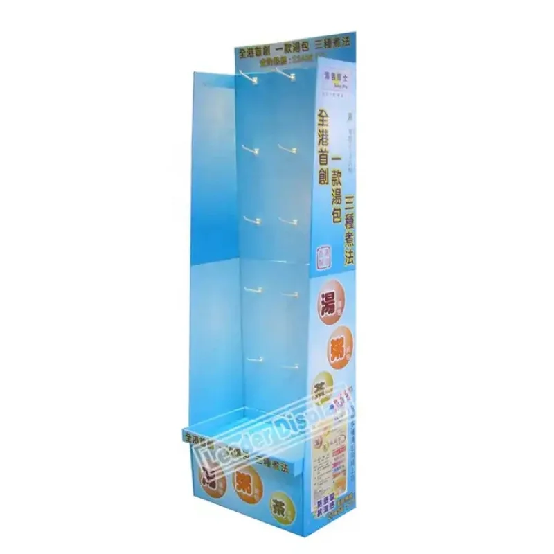 custom.High Quality Supermarket Promotion Retail Display Stable Hanging Display Rack With Hooks