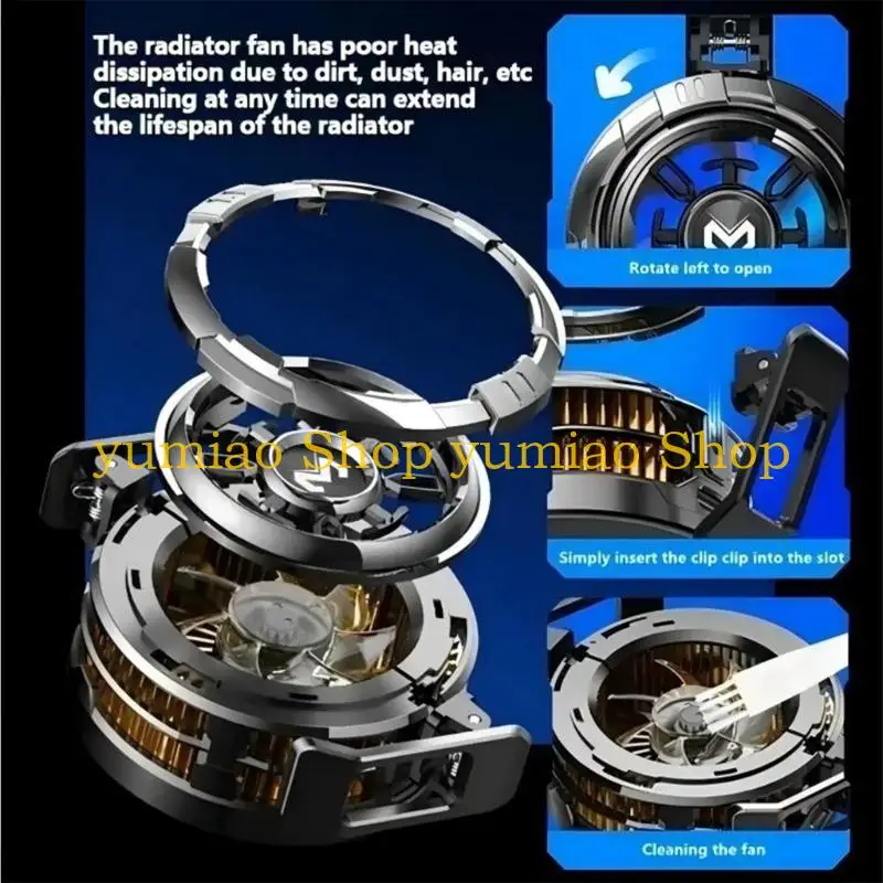 587B Coolers Strong Cooling Heat Sink Radiator Cooling Fan