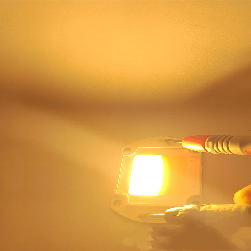 4056 mm Dual Color LED COB Chip High Power 30-34V 100W 200W Warm Cold White 3000K 6500K For Floodlight Spotlight Lamp