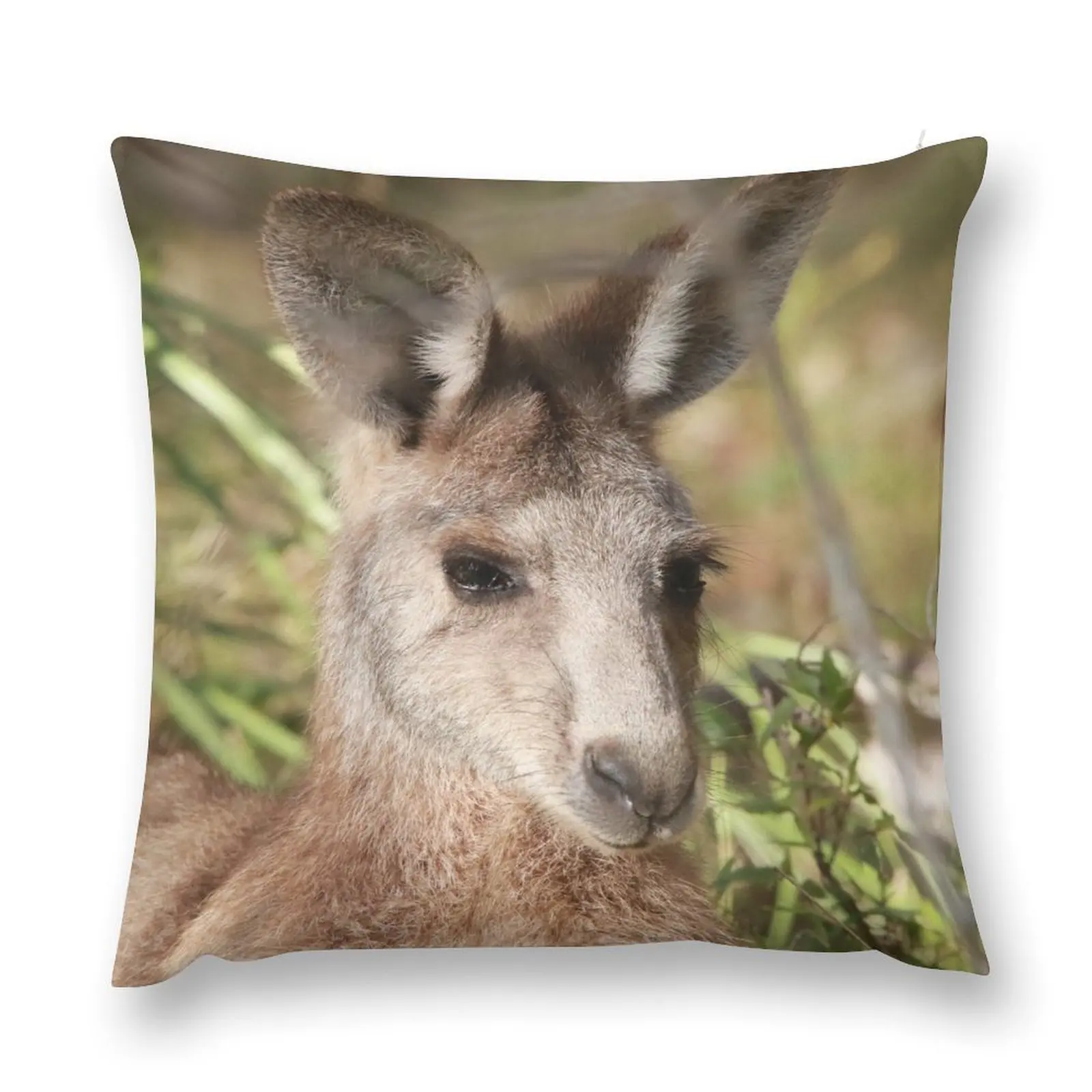 Kangaroo eyes Throw Pillow Sofas Covers Christmas Pillow Cases pillow