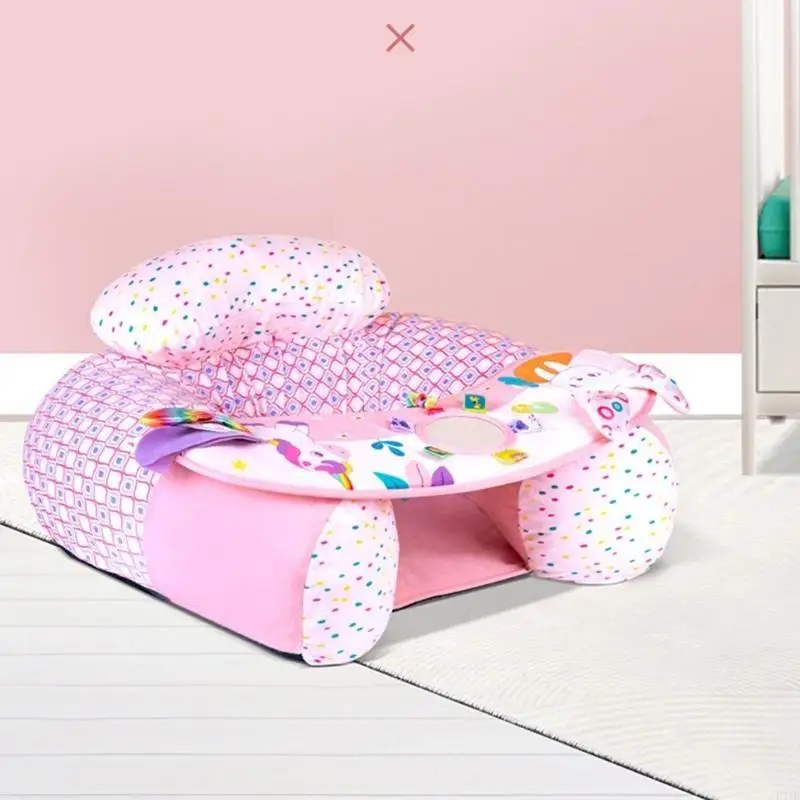 Sofá inflable para aprendizaje bebés para sentarse 6-36 meses portátil y cómodo P31B