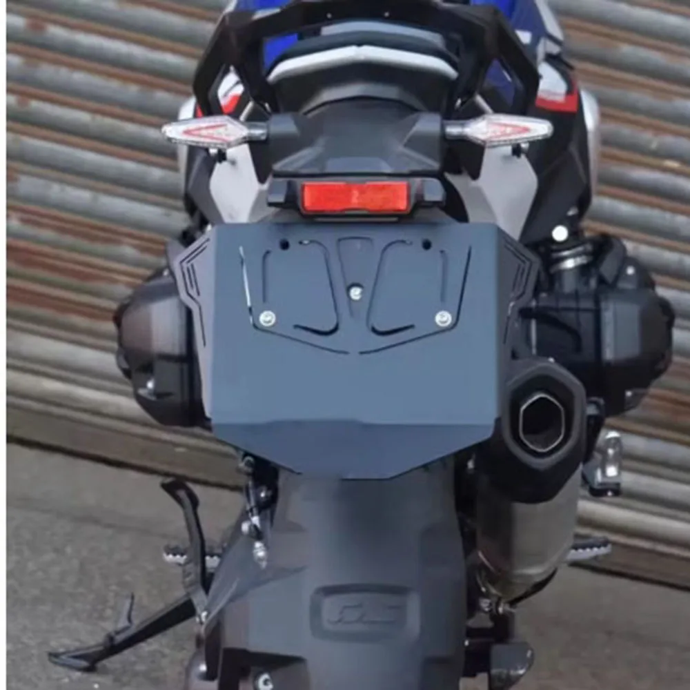 ل BMW R1300GS Adventure R1300 GS R 1300 GS/ADV 2023 2024 2025 دراجة نارية درابزين لوحة ترخيص الخلفية سبلاش الحرس حامل قوس #3