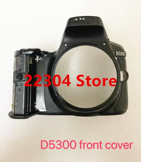 Original camera parts For Nikon D5300 Front Shell Front Cover Front Face Bare Shell Black Repair