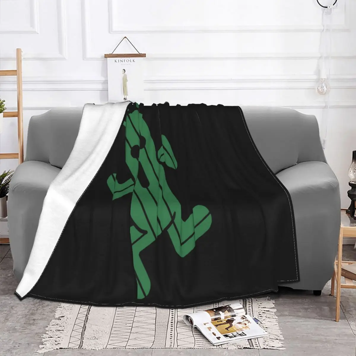 Cactuar Final Fantasy T Cacti Monster Ff Women Men Brand Original Steampunk Customized Pure Throw Blanket