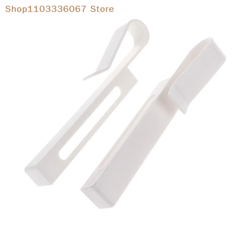 【HB】Universal Car Sun Visor Phone/Tablet Holder (With Charging Port),Adjustable White Clip Suitable For Most Car Models,L-Shaped