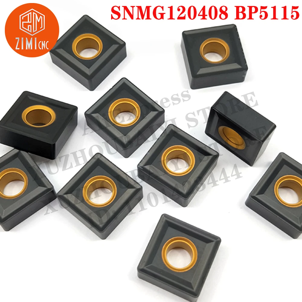 SNMG120408BP5115 SNMG120408BP5115 Utensili CNC esterni Taglierina meccanica Utensili per inserti in metallo duro Strumento per tagliare Inserti per tornitura