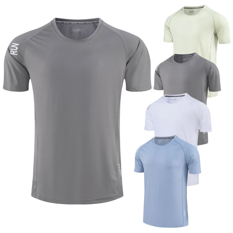 

Men's T-shirts Summer Short Sleeve Lightweight T-Shirt Quick Dry Workout Shirts Outdoor Sport Gym Running Tops Clothes