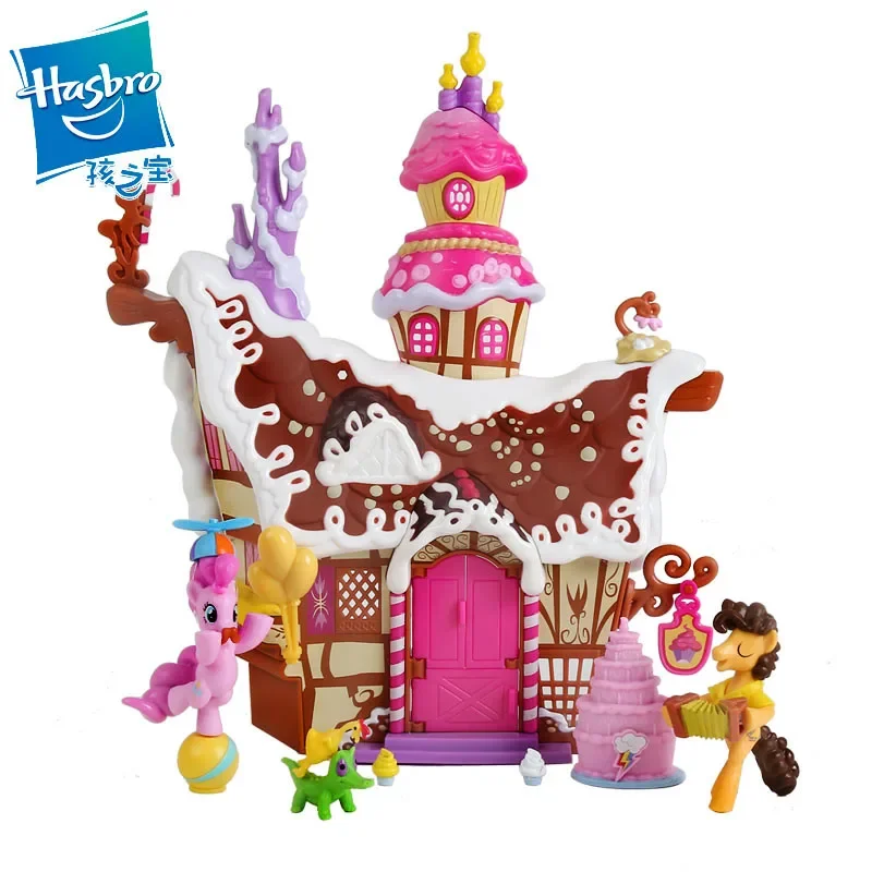 Hasbro  My Little Pony Collector's Series Deluxe Stories Scenario Sets Ice Cream Store B3594 Action Figure Toy Birthday Presents