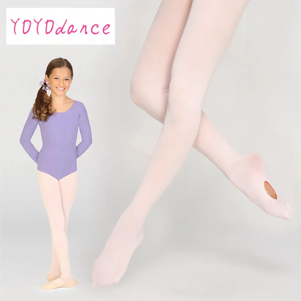 High Quality Lovely Child Girls transaction Tights Stockings Ballet 7 Colors Opaque Velvet dance Tight Stocking Pantyhose