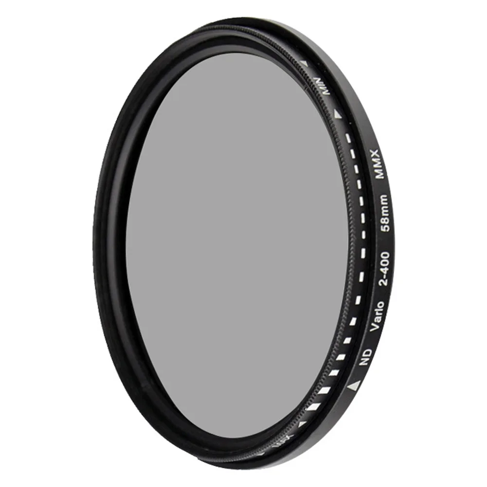 52mm Neutral Density Variable Filter ND2 Through ND400 for and For Sony E Mount Cameras Anti-Reflective Coating