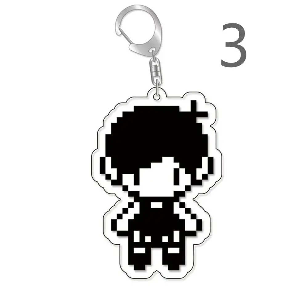 Popular New Game Omori Key Chain Key Ring Keychain for Accessories Bag Sunny Pendant Keyring Chains Keychains Jewelry Fans Gifts