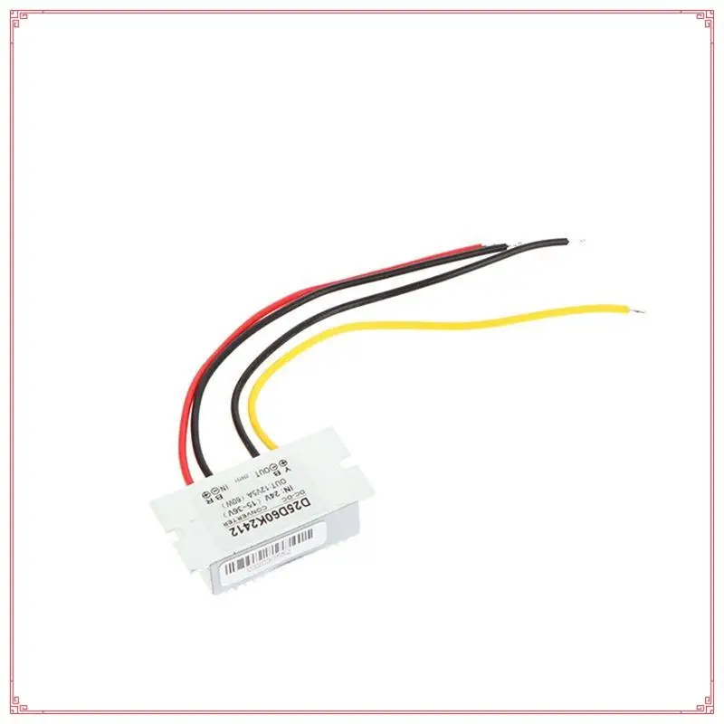 24V To 12V 5A DC Step-Down Buck Converter Voltage Regulator Reducer Module Power Supply For Led Light In Car Trucks Boats
