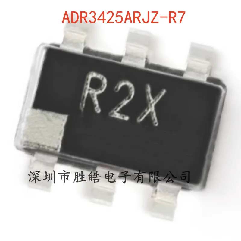 (5PCS)  NEW   ADR3425ARJZ-R7   2.5V High Precision Reference Voltage Source Chip   SOT-23-6  Integrated Circuit