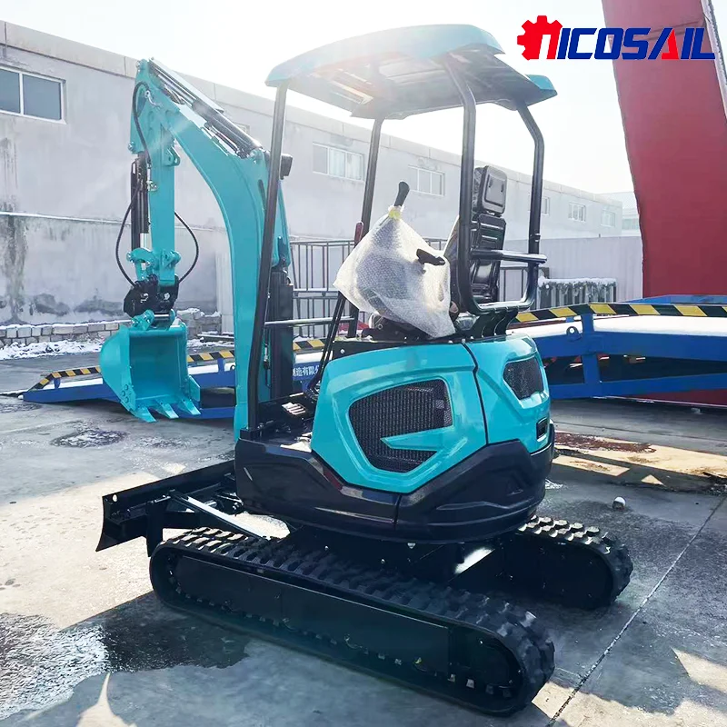 

OKW22U Strong Kubota Engine Excavator Track Excavators Earth Moving Machinery Farm Mini Excavator
