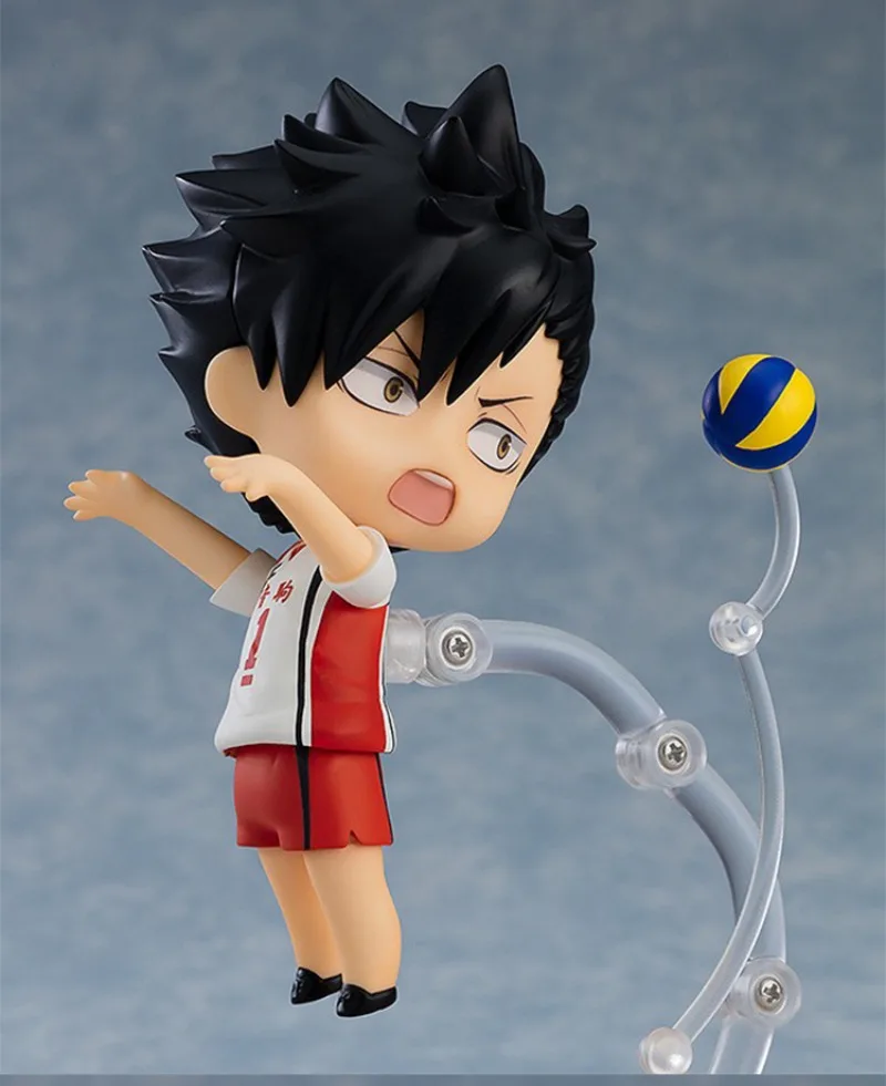 GSC Original:Haikyuu!! Kenma Kozume Kuroo Tetsurou Second team uniform Q VER. figma PVC Action Figure Anime Figure Model Toys