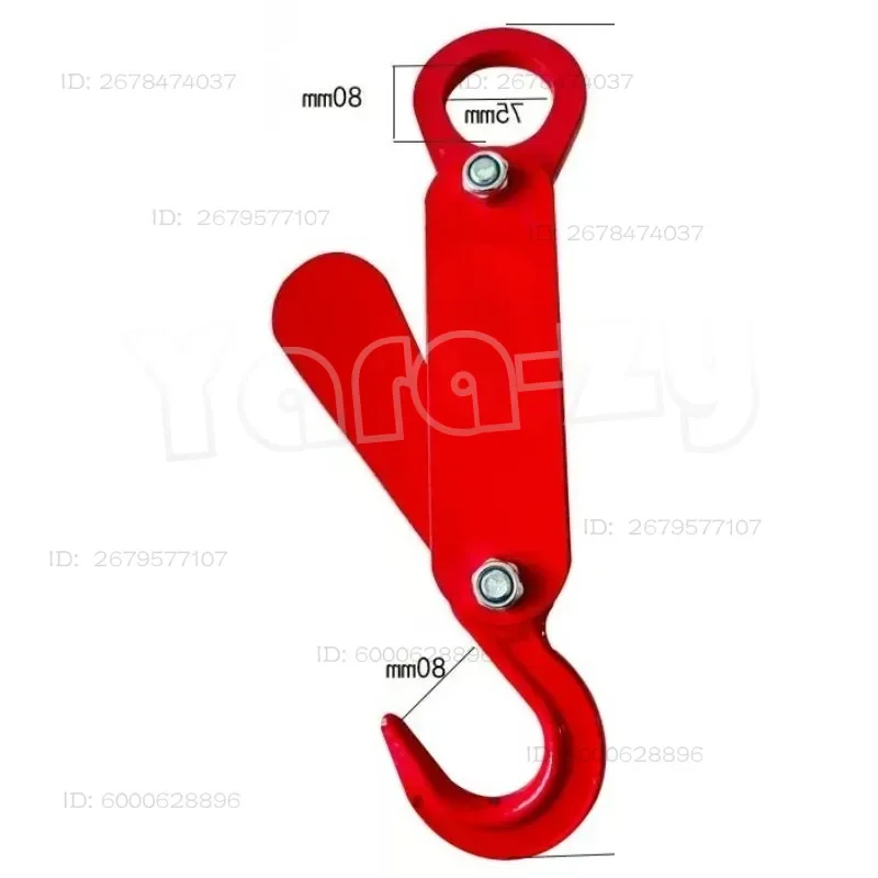 Lifting Hook Self-decoupling Automatic Detachment Hook Hoisting Ton Bag Free Hook Driving Crane Self-decoupling Device