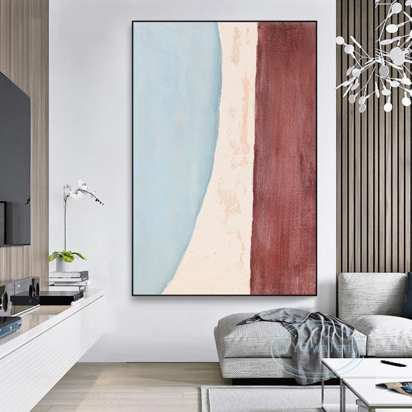 

Wall Art Canvas Picture Handmade Oil Painting Modern Abstract Minimalist Decoration Poster Living Room Bedroom Restaurant Mural