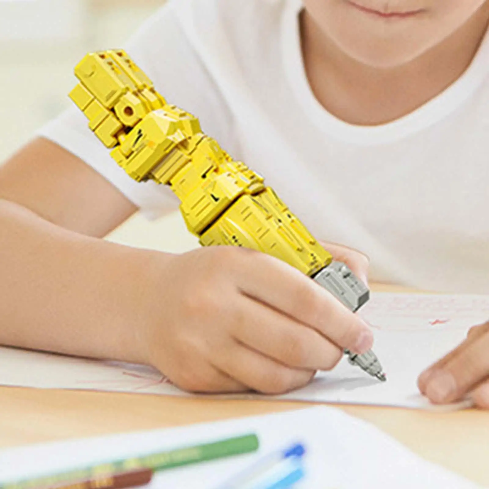 Deformation Robot Shaped Pen Transforming Robotic Pen for Kids Children Boys