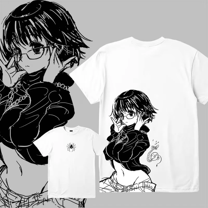 2026 Hunter X Hunter Shizuku Murasaki Phantom Troupe Anime T-shirt Men's Clothing Women's Vintage Streetwear Fan T Shirt Top