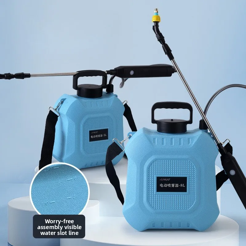 

5/8L Portable Multi-purpose Electric Sprayer Backpack Type High-pressure Disinfection Sprayer for Home Garden Pesticide Spraying
