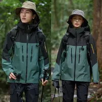 Men's Women's Bird Home Style Single Layer JacketJacket Spring Autumn Anti-Violent Outdoor Sports Hard Shell Pressure-Resistant 