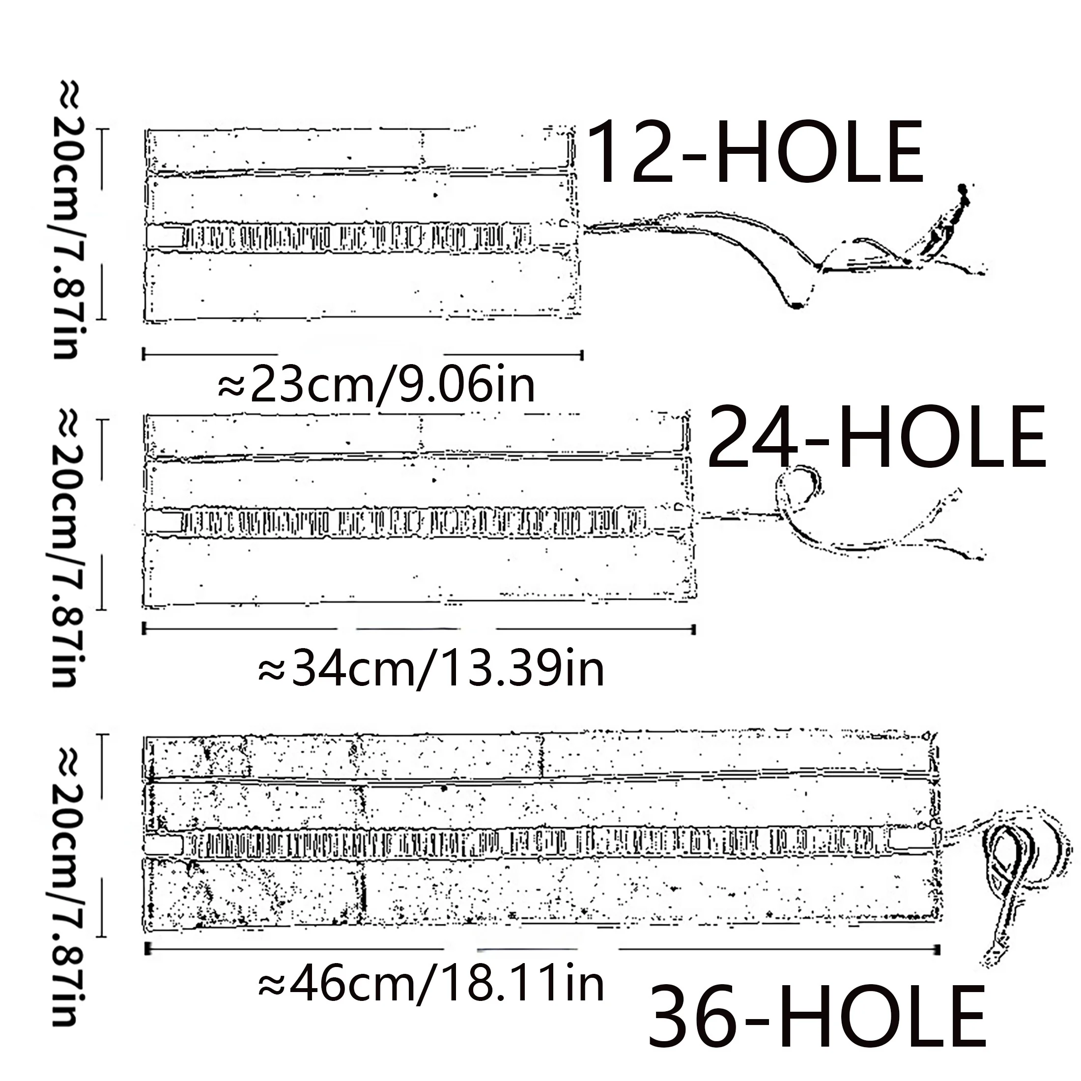 1 24-hole Printed Deciduous Jungle Canvas Colored Pencil Curtain, Art Sketch Pencil Bag, Pencil Case, Pencil Organizer