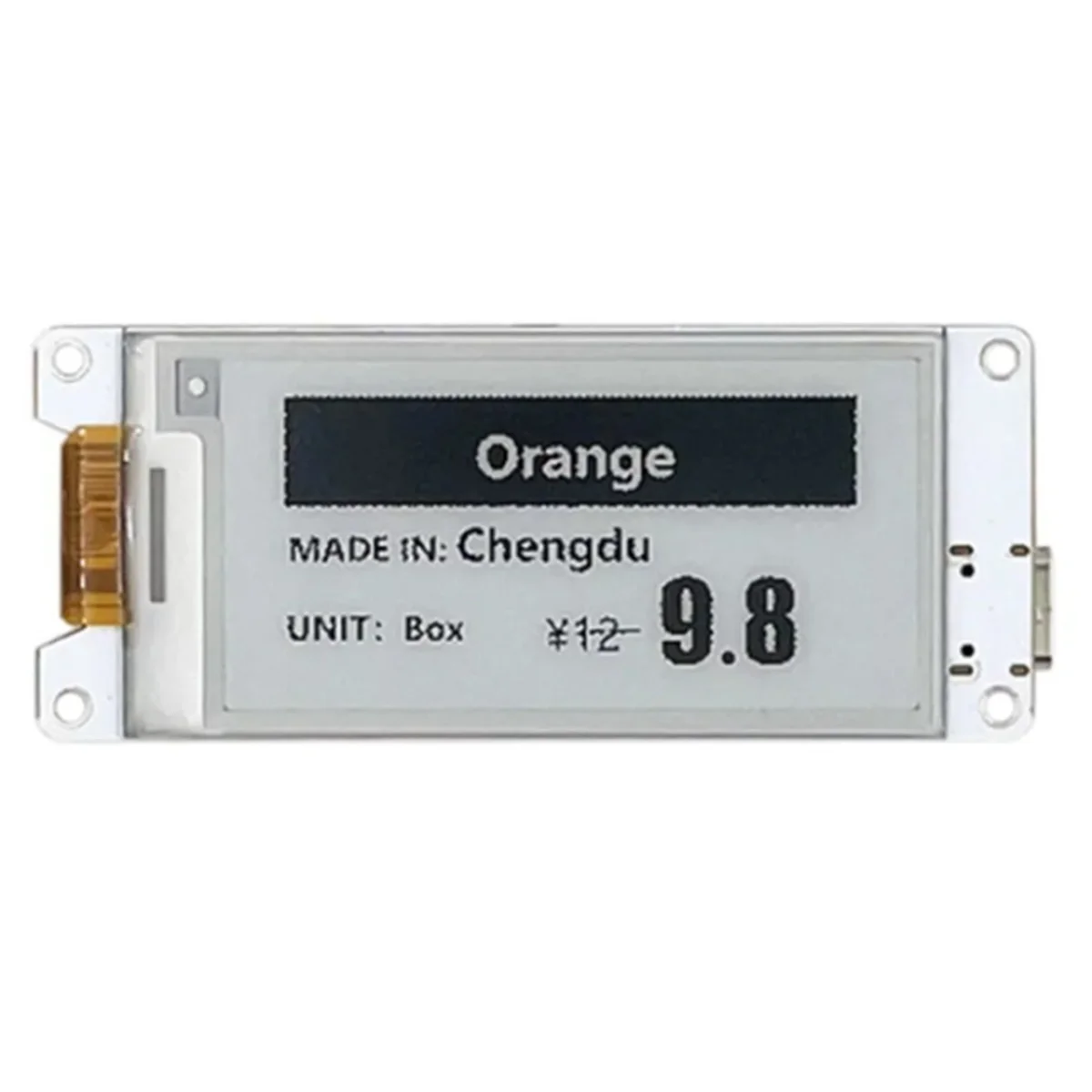 AD41-Lora papel sem fio ESP32-S3FN8 + chip sx1262 acionado via wi-fi, ble e loRa ponte USB-UART integrada 212x104 display iot