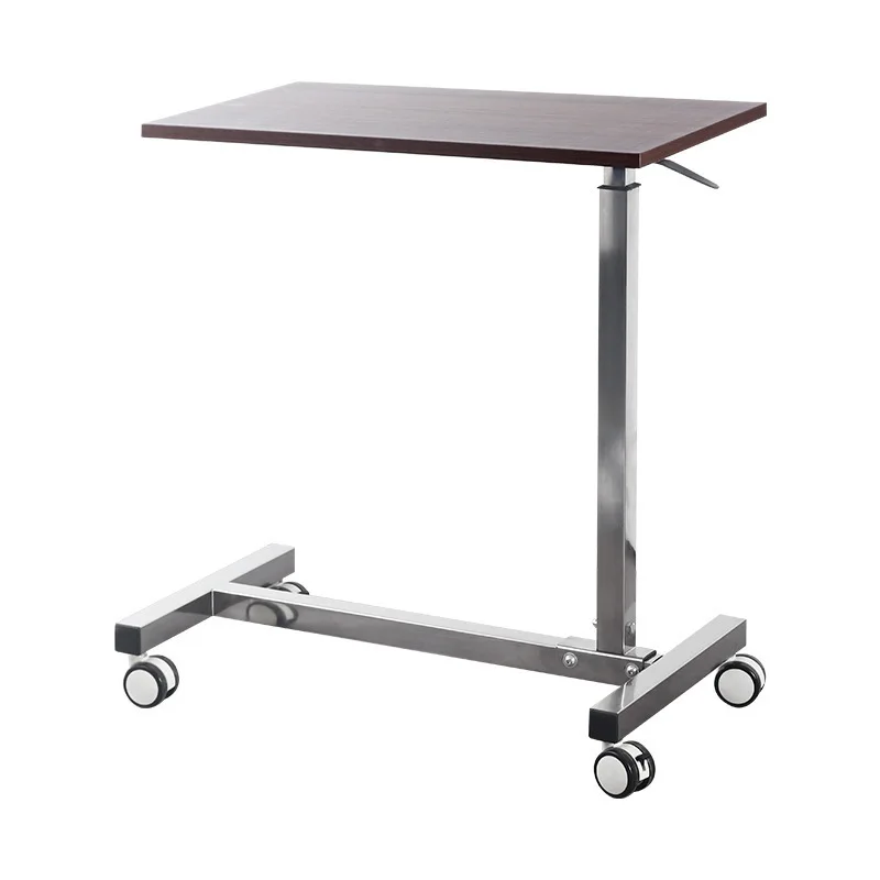 طاولة طعام بجانب السرير في المستشفى لإعادة تأهيل المسنين ABS طاولة قابلة للطي للتمريض والرعاية المنزلية وطاولة طعام للمريض #1