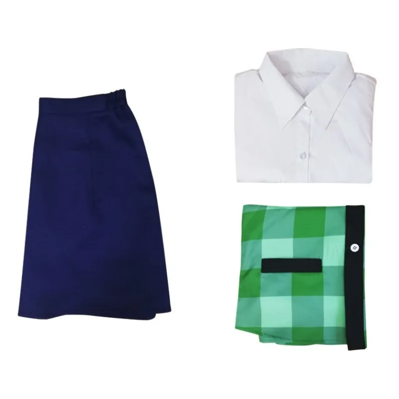 Animal Crossing Anime Figure Isabelle Cosplay Costumes Set Game Harajuku Halloween Costumes for Women Uniform Outfit Suit Gifts