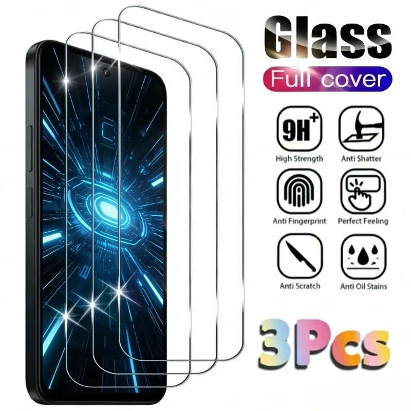 3 Stück Ultra HD Displayschutzfolie für Redmi Note 14 5G 13 12 11 Pro 14S 12S 11S Gehärtetes Glas für Redmi 15 15C 14C 14R 13C 12C 10A