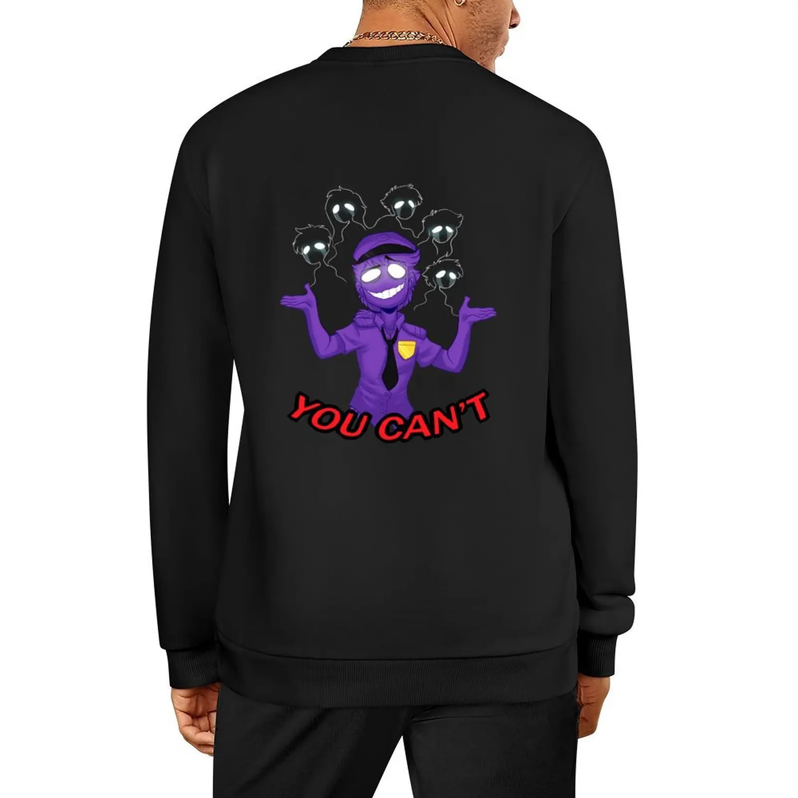

Purple Guy Pullover men's winter sweater anime clothes fashion men men's clothing sweatshirt