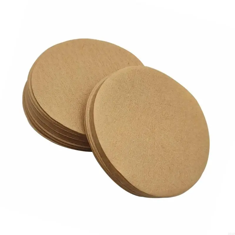 D0AB 100pcs Filtres café en papier naturel