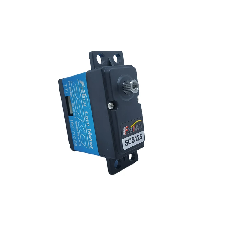 7.V Standard Size DIY Robot Servo Motor RC Project 25Kg TTL Serial Bus Control Feedback 300 Degree Metal Gear Includes USB Cable