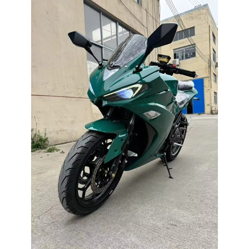 72V 3000W 20ah High Performance V6 Aluminum Alloy 2 Wheel Racing Electric Motorcycle Strong Power for Adults