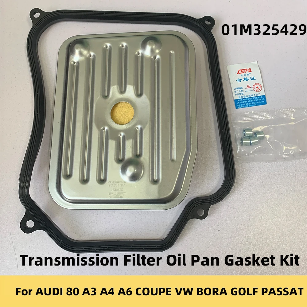 OEM 01M325429 Transmission Filter Oil Pan Gasket Kit For AUDI 80 A3 A4 A6 COUPE VW BORA GOLF PASSAT POLO SHARAN VENTO SKODA