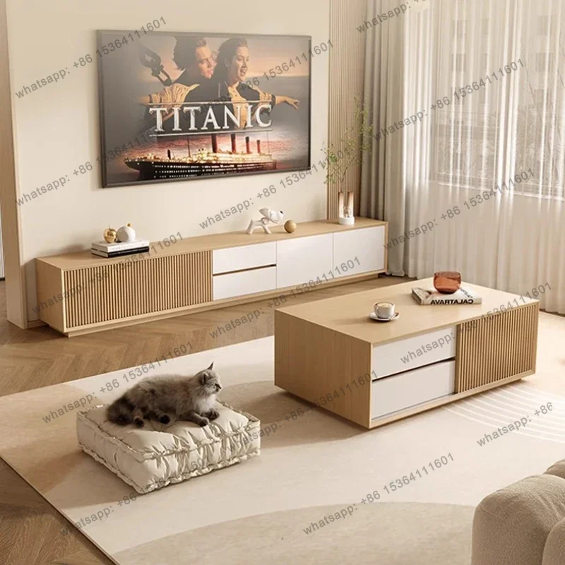 تخزين الحد الأدنى الطابق حامل تلفاز عرض غرفة المعيشة Meuble دي أثاث التلفزيون الشمال الحديثة تصميم خزانة التلفزيون العالمية #4