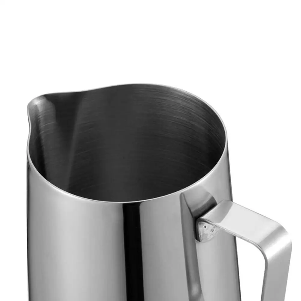 

Coffee Cup Stainless Steel Dripless Tip Mouth Pull Flower Cup Coffee Pull Flower Pot Spout Latte Maker Kitchen Gadget