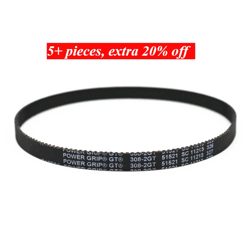74-2GT 76-2GT 80-2GT 82-2GT 84-2GT 86-2GT 88-2GT 90-2GT 92-2GT 94-2GT USA POWER GRIP GT 3D Printer Transmission Timing Belt