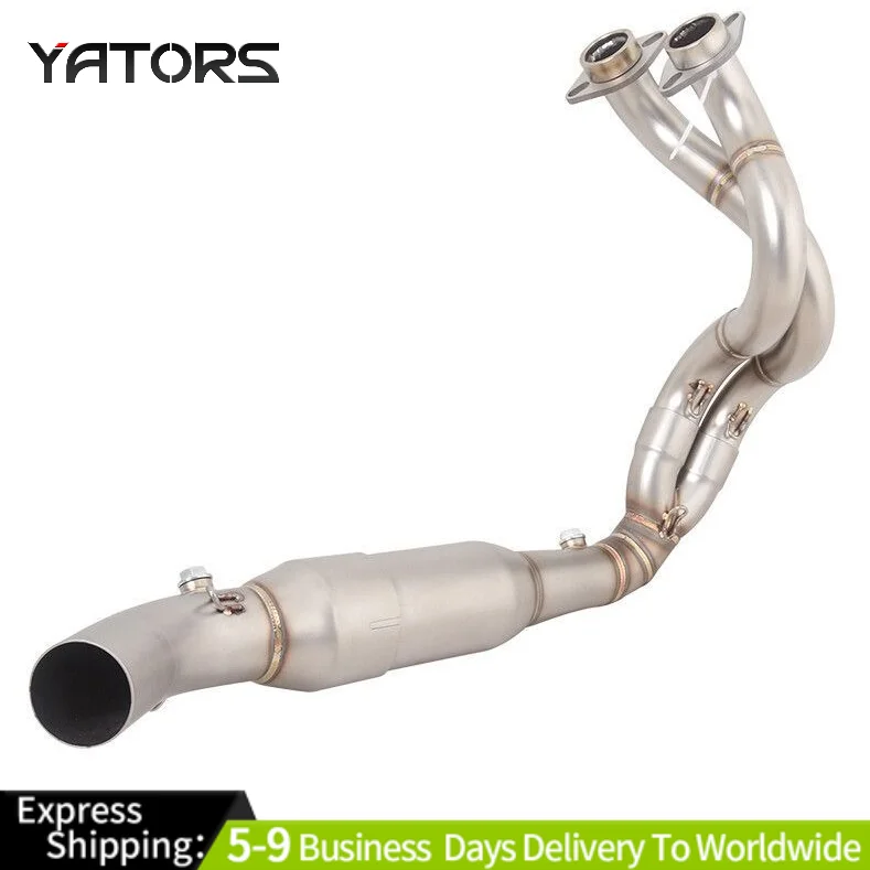 

For Kawasaki Ninja 650 Z650 2023-2025 Slip On Exhaust System Header Pipe 51mm Exhausts Pipes