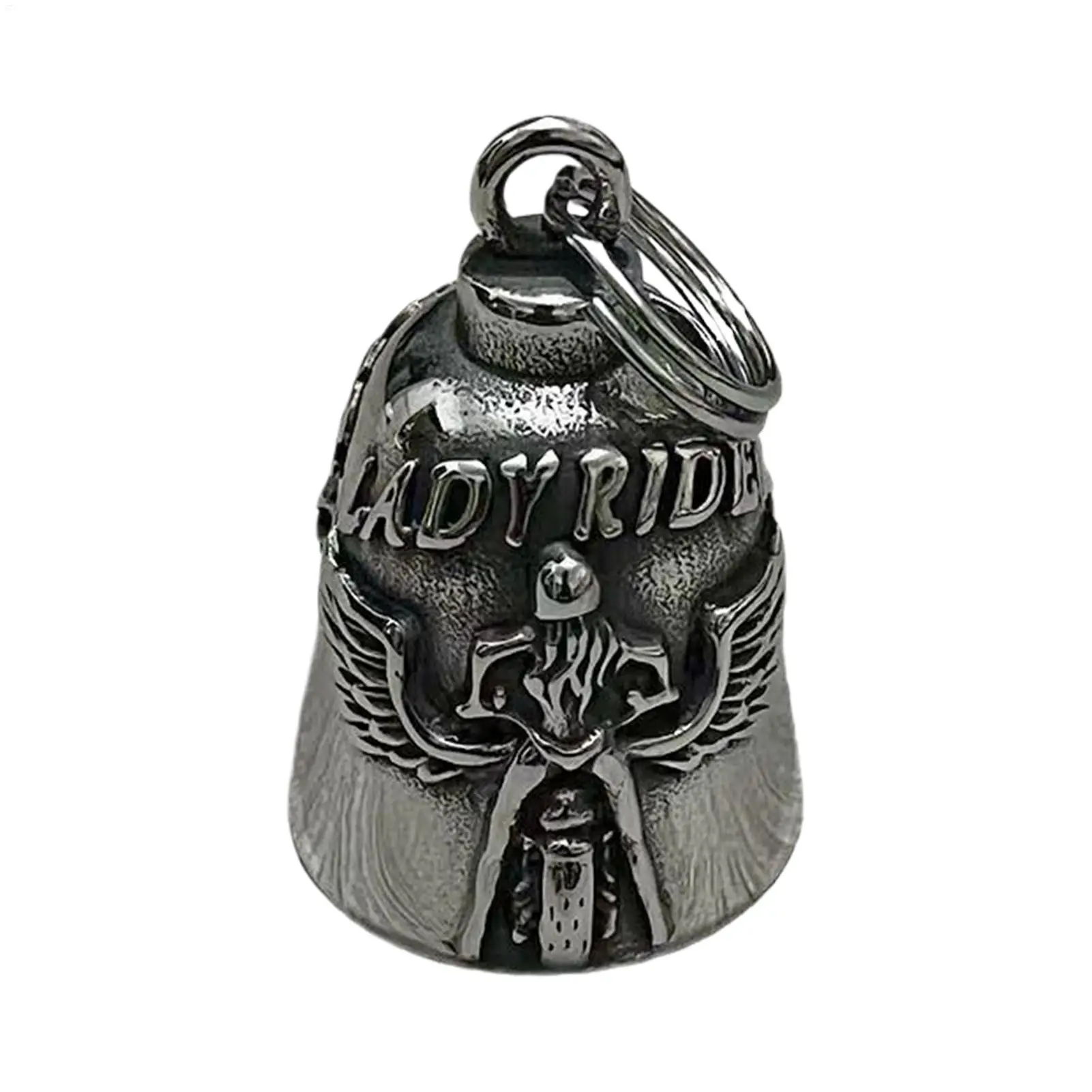 

Велосипедные колокольчики для мотоциклов, тисненый орнамент из нержавеющей стали, металлический мотоциклетный колокольчик удачи, декор для туризма на большие расстояния