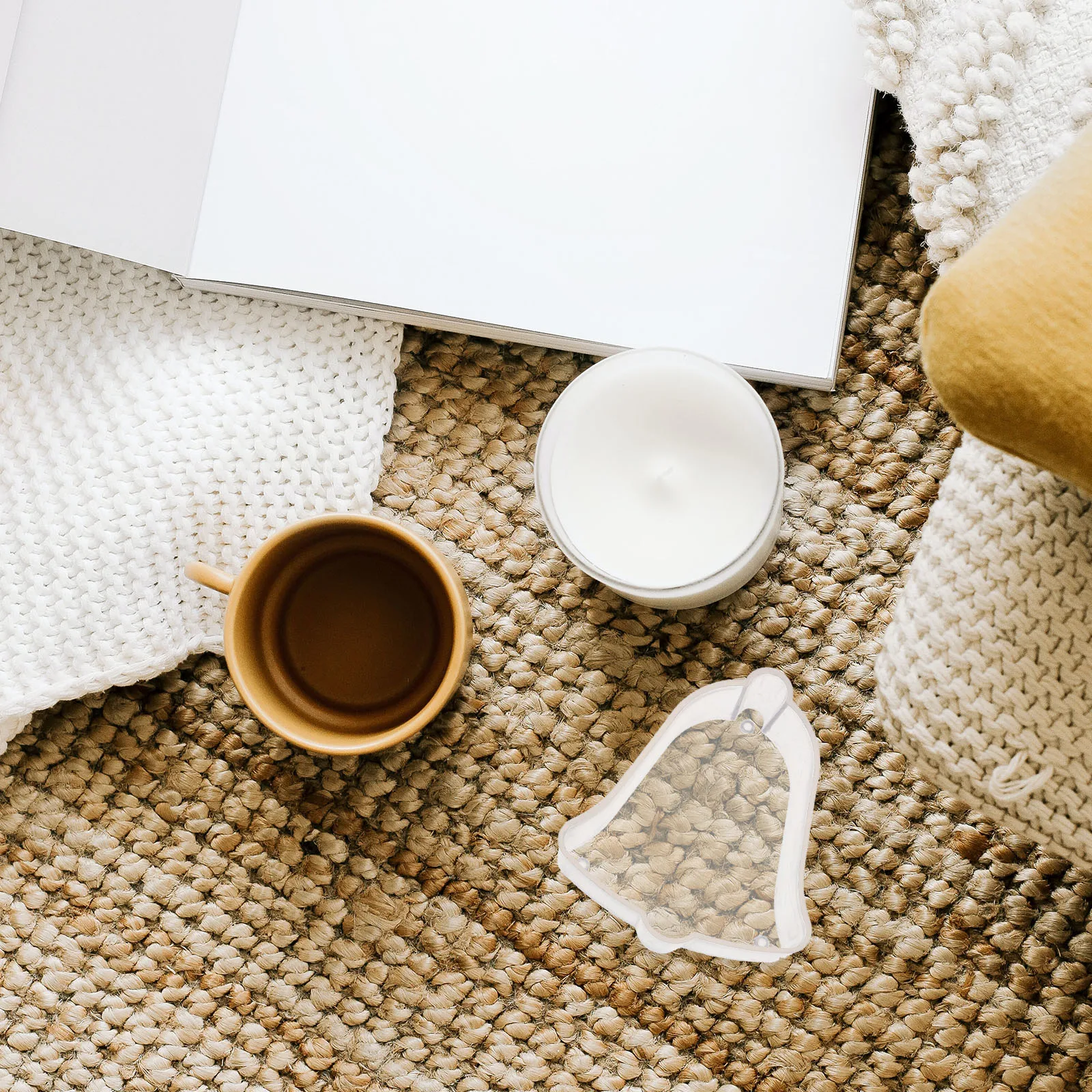 

20Pcs Christmas Containers DIY Making Boxes Premium Plastic Wax Melt Molds Flame-Retardant Shells for Bedroom