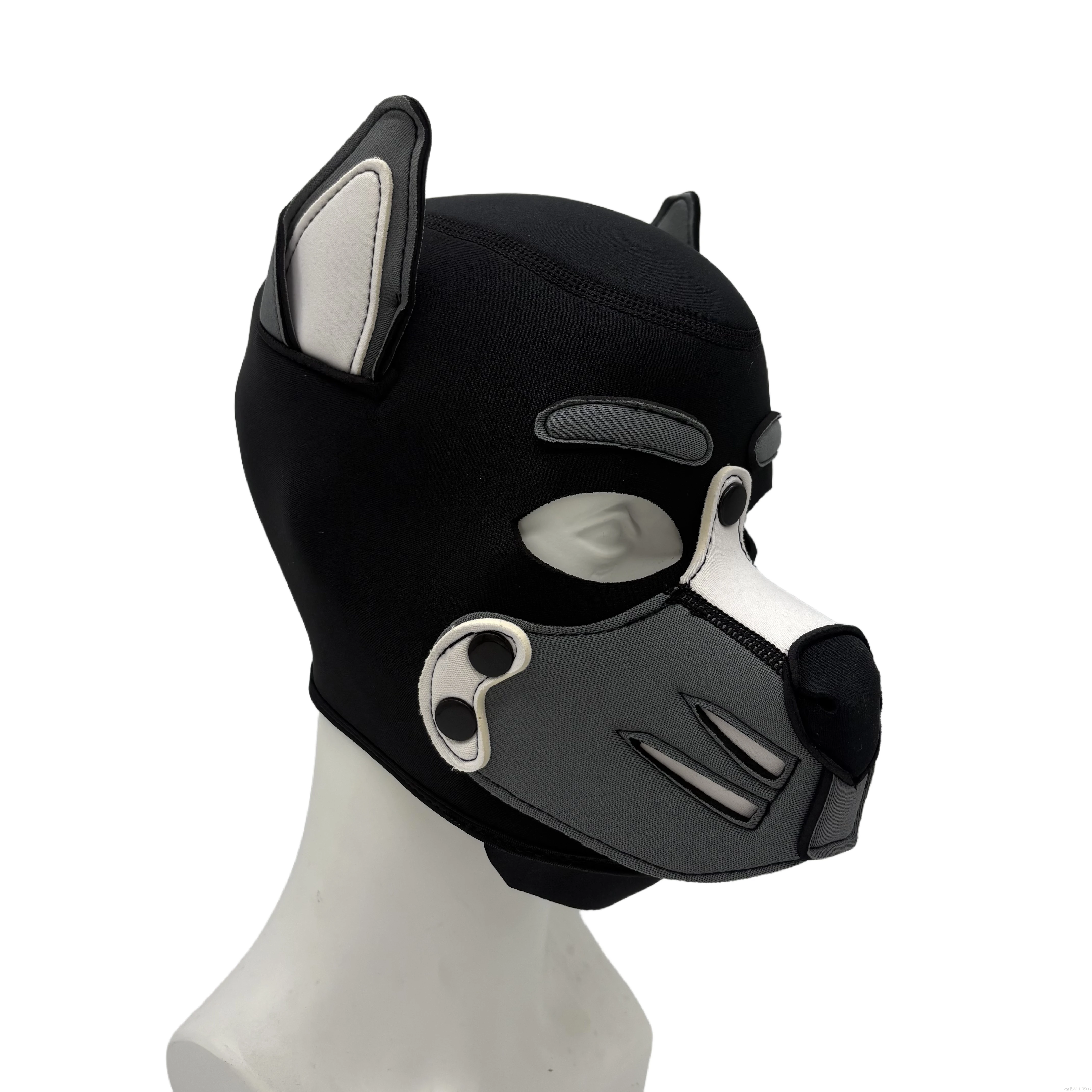 Sponge Dog Headgear Cover Cosplay Mask For Anime Halloween Party Carnival Costume Props Nightclub Dance Mask Dress Up Fun Mask